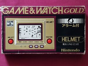 Nintendo Helmet Game and Watch CN-07 working with box MATCHING SERIAL NUMBERS