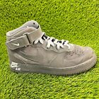 Nike Air Force 1 Mid 07 Dark Grey Mens Size 9.5 Athletic Shoe Sneaker 315123-048