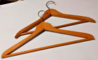 Used Pair of Vintage Unstamped Wooden Coat Hangers