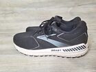 Brooks Mens Size 12 EXTRA WIDE 4E Beast 20 Black Walking Running Shoes Sneakers