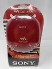 Sony CD Walkman D-E220 PSYC ESPMax Red Portable CD Player - Tested Works Great