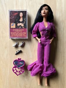 Selena Quintanilla barbie doll and Selena Cassette Tape Used