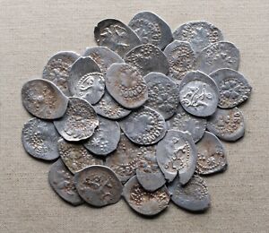 Ivan III * 1462-1505 LOT 30 COINS Silver Kopek SCALES Russian Coin