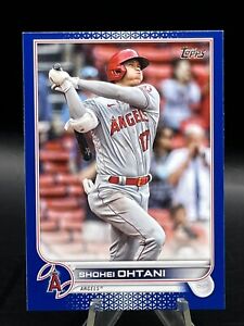 New Listing2022 Topps Series 1 Shohei Ohtani #1 Blue Parallel - Angels Dodgers