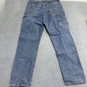 Lee Dungaree Skater Jeans Mens 36x34 Y2K Baggy Carpenter Denim Loose Fit (33x34)