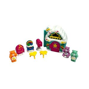 Wish Bear Care Bears Care A Lot House Playset Complete with 3 Figures
