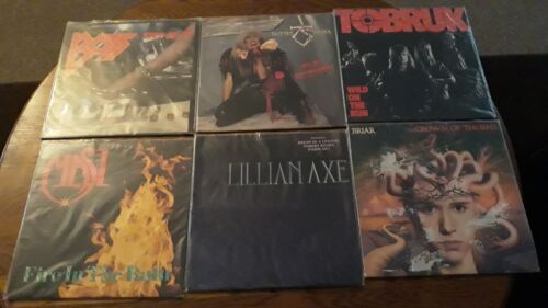 80's Rock/Metal Vinyl lp record Lot! Twisted Sister, Tobruk, Briar  Lillian Axe