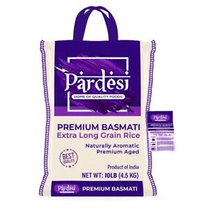 Premium Basmati Rice Extra Long Grain XXL I From India I  10LB