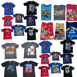 NEW T-Shirt Wholesale Lot Mixed Disney, Marvel, Sports Summer Clothing 60 Pieces