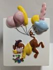 New ListingVintage Napco #4561 Monkey With Balloons On Tail Ceramic Rectangle Planter Vase