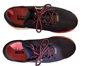 under armour shoes womens 8.5 pink and blue new