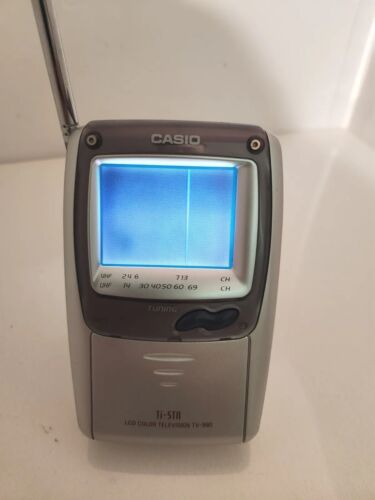 Casio Ti-STN Portable Handheld LCD Color TV Television