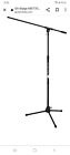 On-Stage Mic Stand MS7701B Euro-Boom Microphone Stand, Black