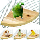 New ListingWood Perch Bird Platform Parrot Stand Playground Cage Accessories for Small Anmi