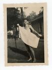 # 11 VINTAGE PHOTO 1939 HANDSOME PEEP A BOO MUSCLE MAN W/ TOWEL  SNAPSHOT GAY