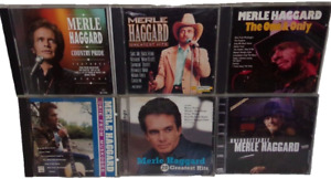 Merle Haggard -10 CD Lot - The One & Only /Greatest Hits/Country Pride -Used CDs