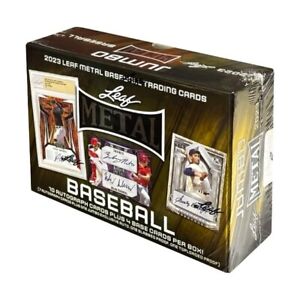 2023 Leaf Metal Draft Baseball Jumbo Box
