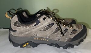 NEW Merrell MOAB 2 Men's Gray Low Size 11.5 Waterproof Vibram Hiking Shoes