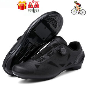 Professional Road Cycling Shoes Breathable Men's Mtb Bicycle Self-Locking Shoes