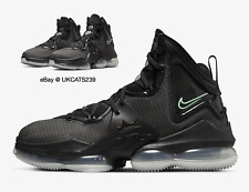Nike Lebron 19 Shoes Black Green Glow CZ0203-003 Men's Multi Size NEW