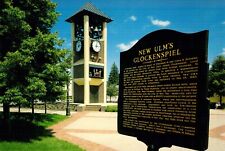 Glockenspiel- New Ulm, Minnesota-45 Foot Tall Carillion Clock Tower Postcard M13