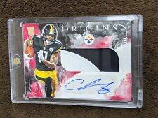 2020 ORIGINS RED ROOKIE /99 JERSEY AUTO CHASE CLAYPOOL STEELERS