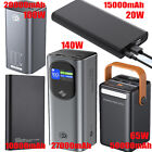 140W Portable Charger Laptop Power Bank Extenal Battrey For iPhone MacBook lot