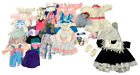 Mixed Lot Doll clothes Dresses Bonnets Shoes Knit Some Handmade Read