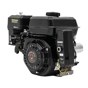 Go Kart Gas Engine Motor 212cc 7.5 HP 4-Stroke Electric Start Horizontal Engine