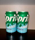 🟡New Limited Edition Exclusive 2024 SPRITE CHILL Cherry Lime Soda 12oz (2 Cans)