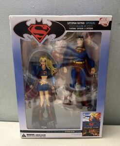 DC Direct Collectibles Superman / Batman : Supergirl Collector Set Brand New