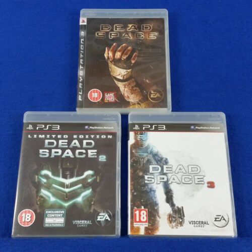 ps3 DEAD SPACE x3 Trilogy 1+2+3 Collection REGION FREE (WORKS ON US CONSOLES)