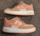 Nike Air Force 1 AF1 Low LV8 Rust Pink 849345-803 Youth Size 5.5 / Women's 7
