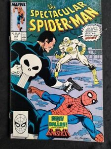 PETER PARKER SPECTACULAR SPIDERMAN 143 THE PUNISHER MARVEL COMICS