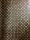 Classic LV Vinyl Crafting Leather Fabric For Custom Shoes, Bags And Other Items