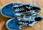 Size 11.5 - VANS Old Skool Off The Wall - Dress Blues, Used but good condition