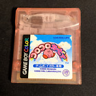 Nintendo Gameboy Color Kirby Tilt 'n' Tumble Japan GB GBC Free Shipping