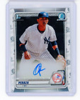 New Listing2020 Bowman Chrome Prospect 1st Oswald Peraza On Card Auto NY Yankees CPA-OP