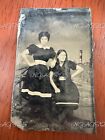 1800’s Tintype Photo Of Sisters That We’re Circus Performers **