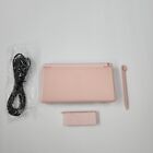 Nintendo DS Lite Coral Pink, WORKS, GREAT, READ! INCLUDES CHARGER AND STYLUS! 5