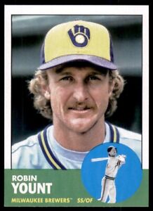 2022 Archives Base #21 Robin Yount - Milwaukee Brewers