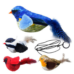 New ListingBird Cat Toy Interactive Cat Toys Flapping Vivid Bird Chirp Tweet Exercise Toys