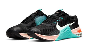 Nike Metcon 7 (Womens Size 6) Shoes CZ8280 038  Black Pink Teal