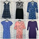 Lot of 6 Wholesale Bulk Women's Dresses Party Travel Work - Size SMALL (4-6)