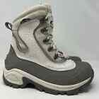 COLUMBIA WOMENS BUGABOOT OMNITECH WHITE SUEDE MESH WATERPROOF SNOW BOOTS 6.5