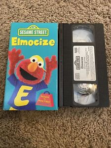 Sesame Street - Elmocize (VHS, 1996) With Cyndi Lauper