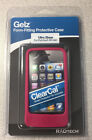 iPod Touch 4th Gen Case Silicon Gel Rubber Soft Flexible + Screen Protect, PINK