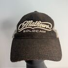 Mathews Solocam Archery Brown Embroidered Hat Adjustable Baseball Cap