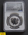New Listing2021 PM NGC PR PF 70 BVI Morgan Peace Reverse Proof S$1 1 OZ-T .999 Silver Coin