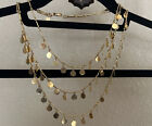 Vintage Vendome Gold-tone Multi-strand Graduated Beads Necklace